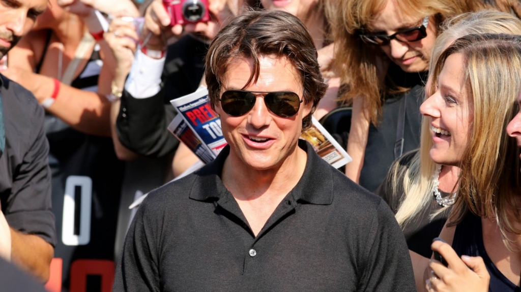 Tom Cruise pretty much stole the show at the Vienna premiere of Mission Impossible Rogue Nation