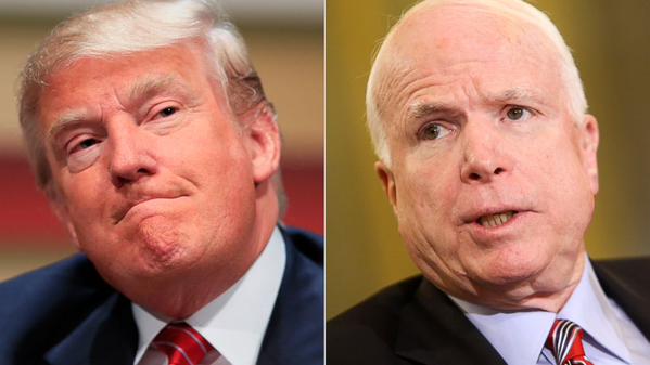 Trump and McCain