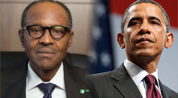 US President Barack Obama and Nigeria's President Muhammadu Buhari