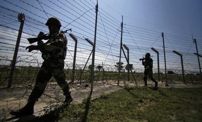 Using small arms and automatics the Pakistan Rangers fired at the Border Security Force posts