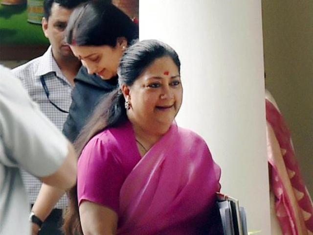 Vasundhara Raje meets BJP chief Amith Shah