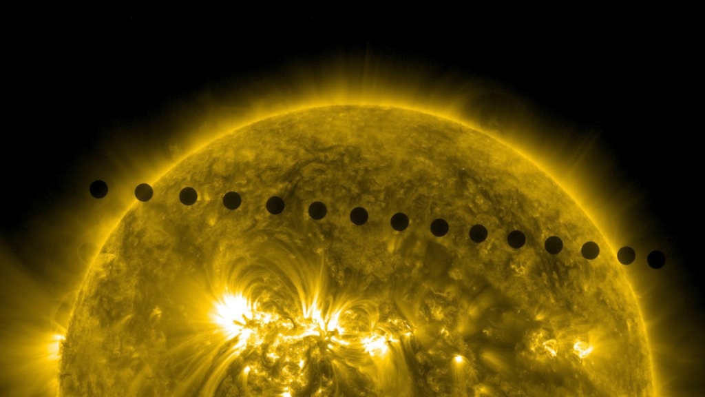 Rare Shot of Venus Crossing the Sun May Help Us Find Alien Life