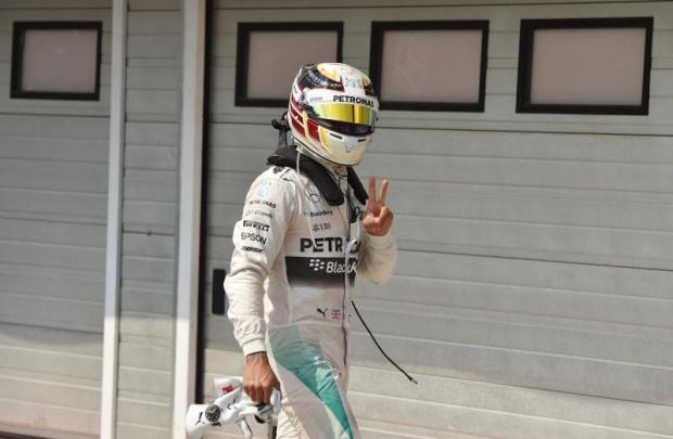 Lewis Hamilton on pole for Hungarian Grand Prix