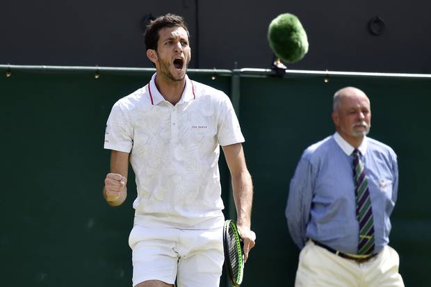 Wimbledon 2015 James Ward progresses into third round of a Grand Slam for the first time


New ground James Ward