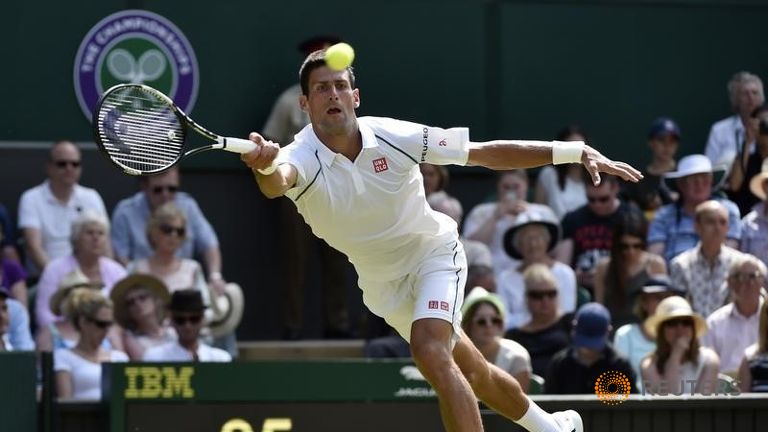 Novak Djokovic v Jarkko Nieminen, Wimbledon 2015: live