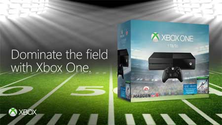 Madden NFL 16 Bundle w 1TB HD for just $399