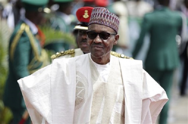 29 2015 former General and Nigerian President Muhammadu Buhari arrives for his Inauguration at the eagle square in Abuja Nigeria. One month after taking office Nigeria's new president has not yet named