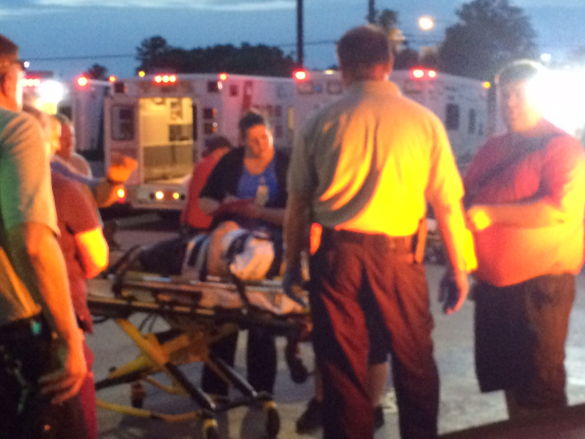 25 injured after second-story deck collapses at Emerald Isle beach house