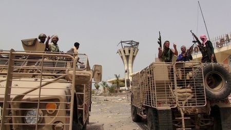 UK-YEMEN-SECURITY:Saudi-backed forces mobilise for Aden offensive to oust Houthis