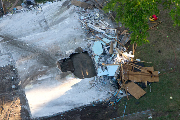 Report: New hole opens at site of 2013 fatal sinkhole in Seffner