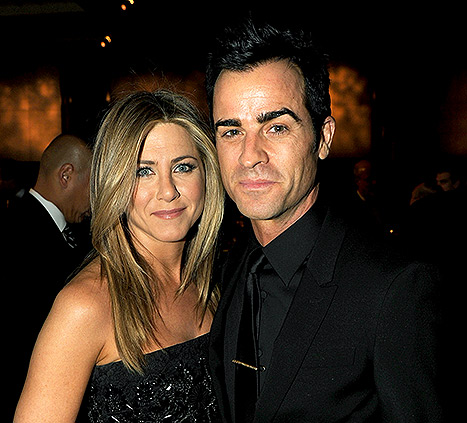 Jennifer Aniston and Justin theroux