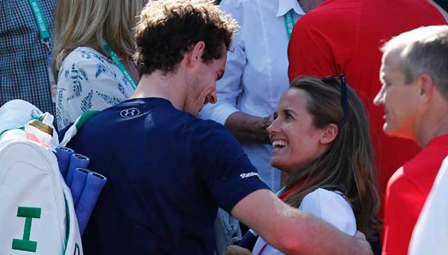 Andy Murray and Kim Sears expecting first baby