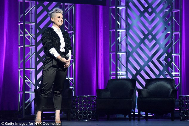 At the helm Hosting the awards Kelly Osbourne headed up onstage to take control of proceedings