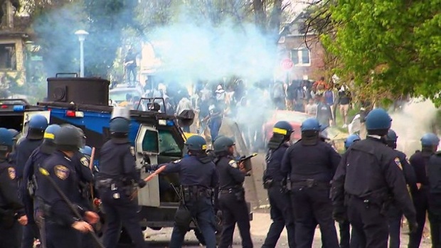 Freddie Gray protests