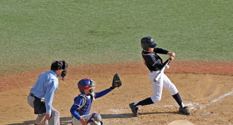 Image Little League baseball players