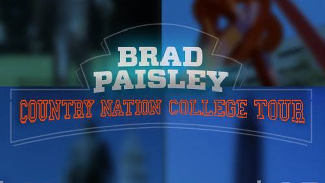 Brad Paisley Playing Free College Shows Starting September 6