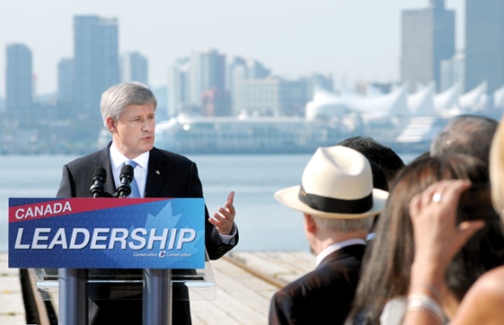 Stephen Harper's compelling (and entirely fabricated) election mythology