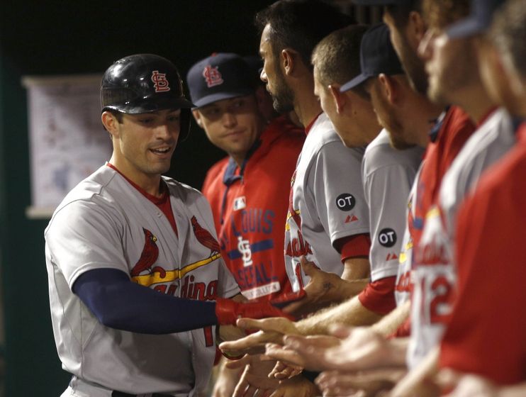 Grichuk Lifts Cardinals Over Reds in the Thirteenth