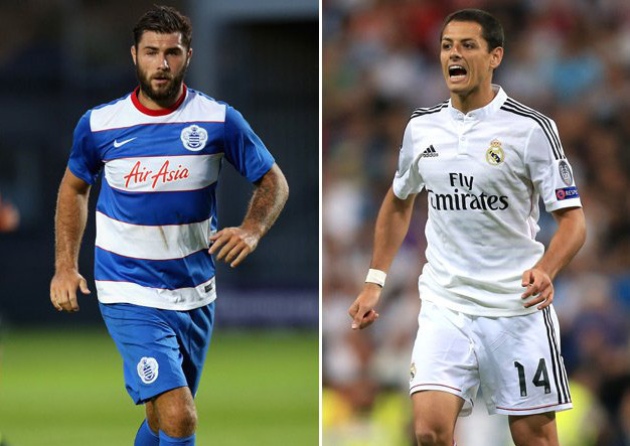 Charlie Austin and Javier Hernandez