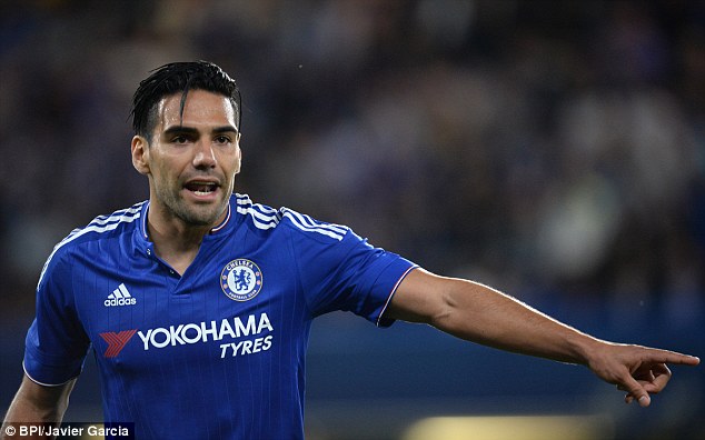 Chelsea boss Jose Mourinho says he is'very happy with Radamel Falcao's efforts going into the new season