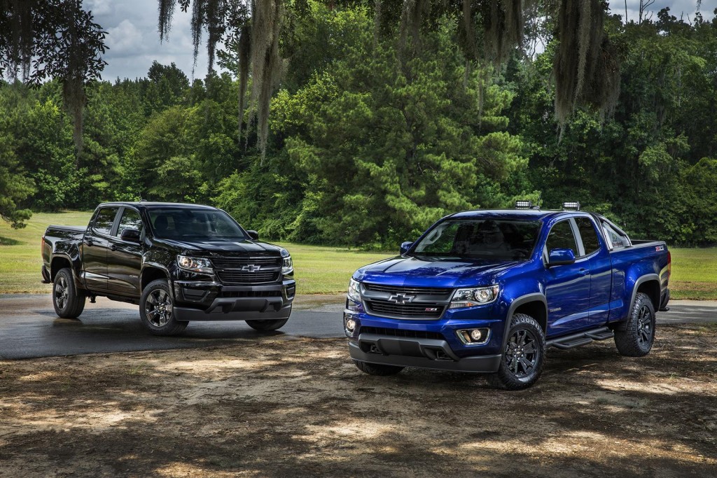 2016 Chevrolet Colorado lineup gets updated image