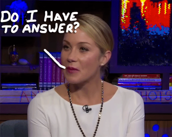 Christina Applegate Asked To Reveal Who She Ditched Bradd Pitt For At The 1989