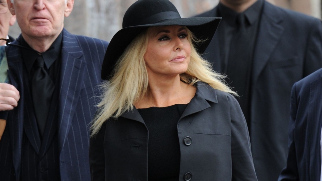 Cilla Black funeral Celebrity pals Carol Vorderman and Christopher Biggins say goodbye to TV star