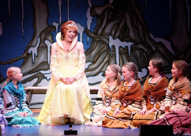 Cilla Black stars as the Fairy Godmother at the Waterside Theatre's first pantomime- Cinderella- in October 2010