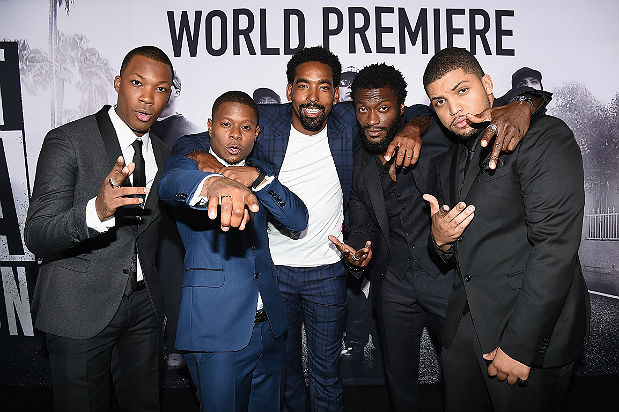 Corey Hawkins Jason Mitchell Marlon Yates Jr. Aldis Hodge O'Shea Jackson Jr. Getty Images