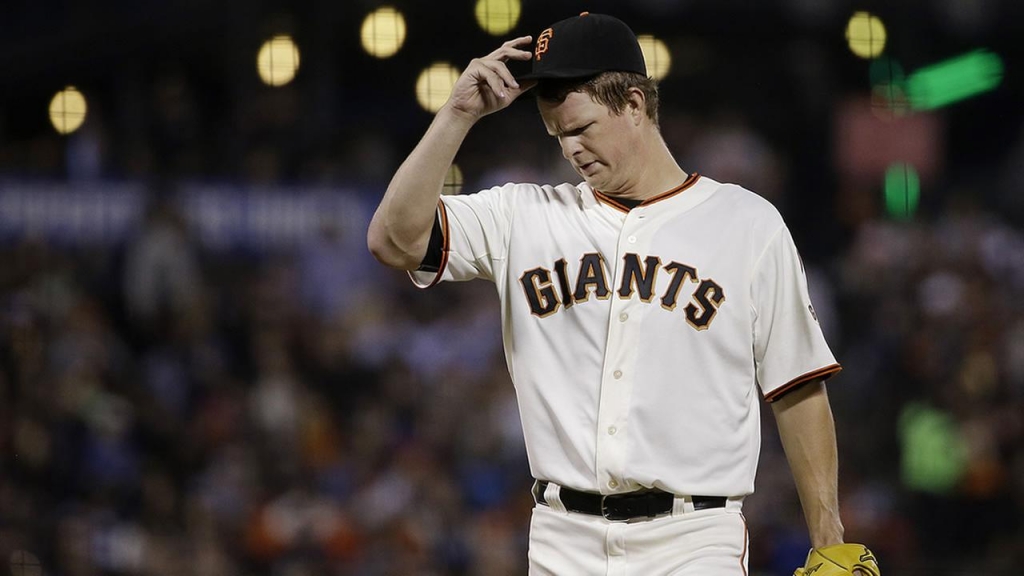 San Francisco Giants pitcher Matt Cain