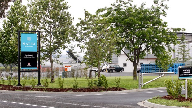 Matua Wines owned by Treasury Estate Wines has a bulk storage and wine bottling plant in Marlborough