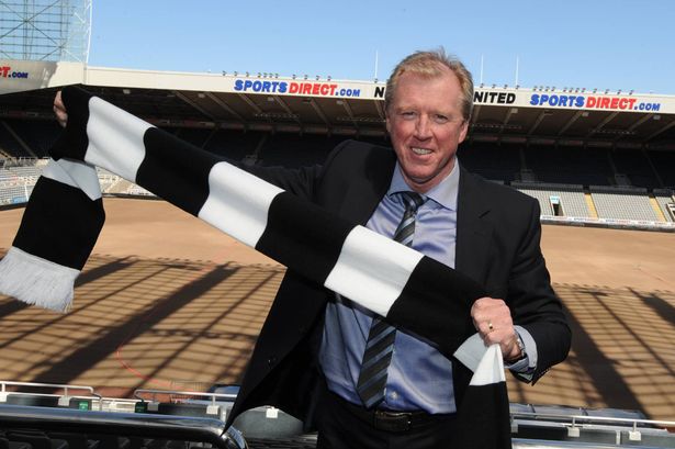 Newcastle United Manager Steve Mc Claren arrives at St James&#039 Park on the first day of his new appointment