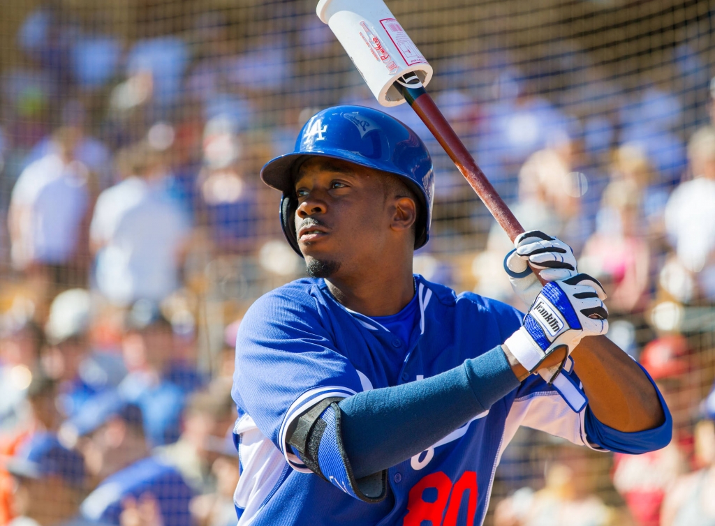 Darnell Sweeney picked up his first big league hit for the Philadelphia Phillies with a monster pinch hit home run		Mark J RebilasUSA TODAY Sports