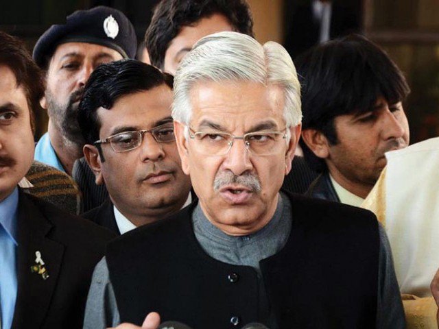 Defence Minister Khuwaja Asif