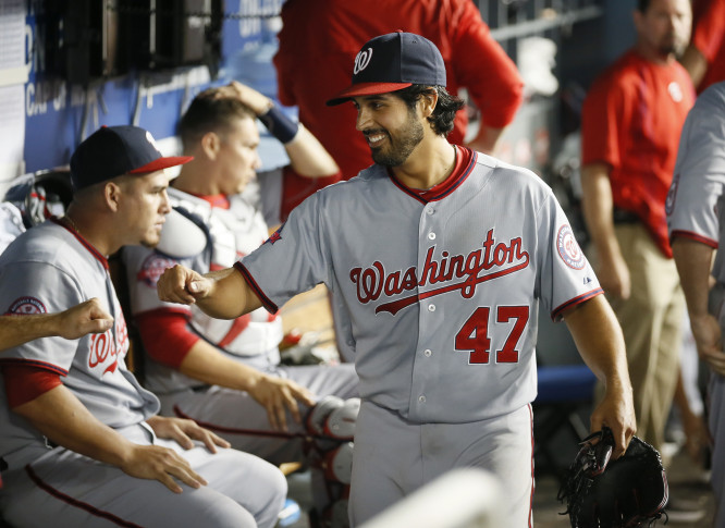 Nats' Desmond hits 2 HRs, Dodgers skid 4