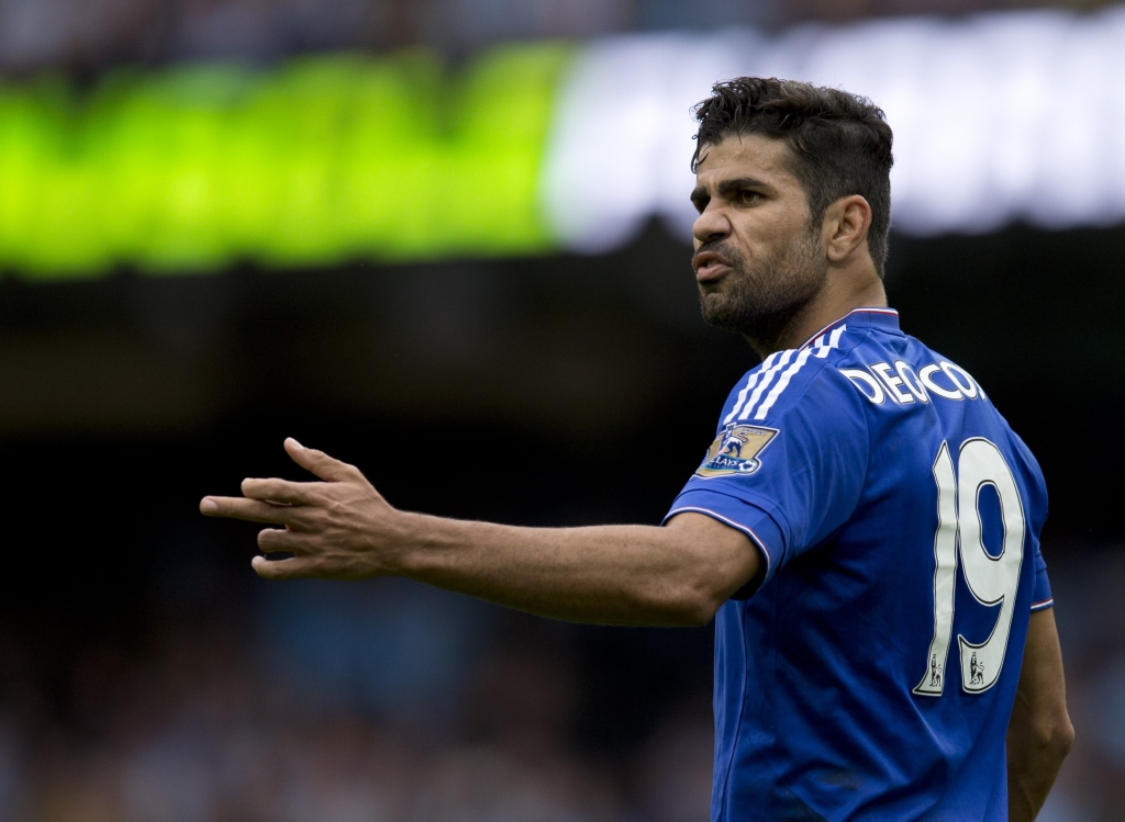 Diego Costa above) and Radomel Falco may share the front line against West Brom