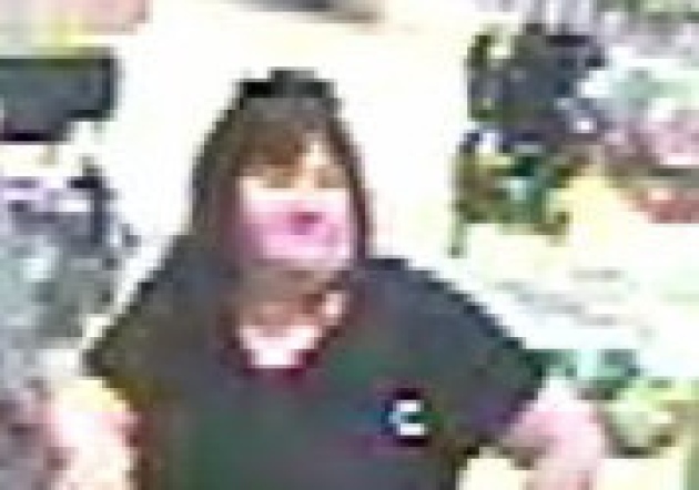 Do you know this woman? CCTV image