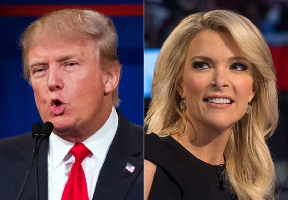 Donald Trump and Megyn Kelly