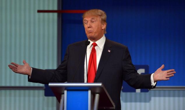 Donald Trump brought a circus atmosphere to the first Republican presidential primary debate Thursday night at the Quicken Loans Arena in Cleveland