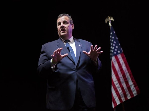 Republican presidential candidate Chris Christie speaks at the Red State Gathering Friday Aug. 7 2015 in Atlanta