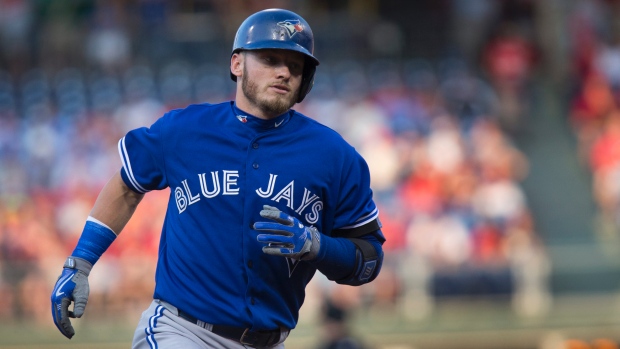 Jays third baseman Josh Donaldson hit two home runs Tuesday night helping Toronto beat the Philadelphia Phillies by a score of 8-5. Donaldson hit a solo home run and added a three-run shot