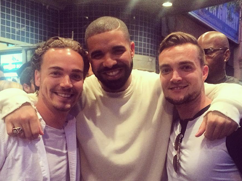 Drake reunites with his Degrassi cast mates in Toronto