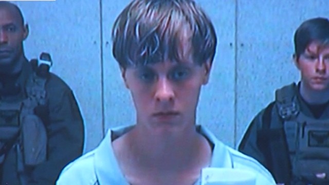 Dylann Roof in court