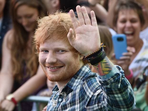 Is Ed Sheeran taking a month off of music to work in a charity shop?