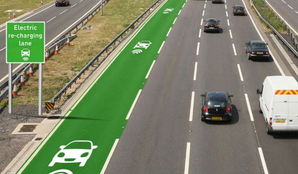 Electric charging lanes could be a reality on English roads within