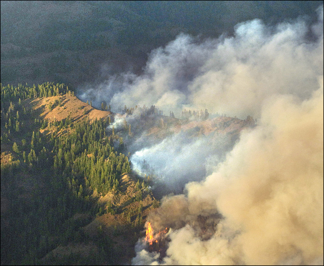 Washington wildfire smoke brings southern BC air quality advisories