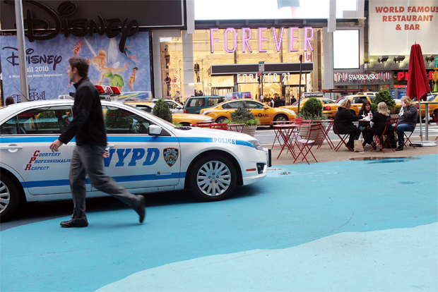 De Blasio No Decision Made On Times Square Pedestrian Plazas Rich Lamb reportsplaypause