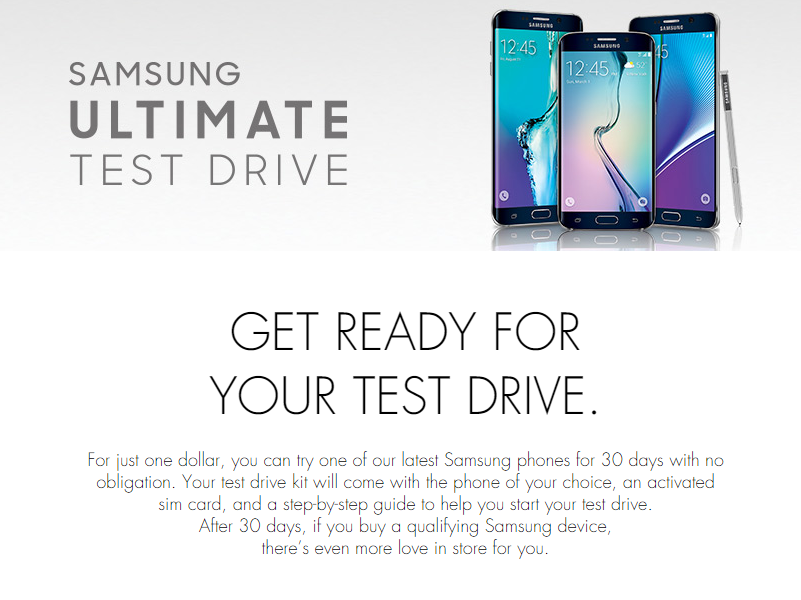 Samsung Ultimate Test Drive