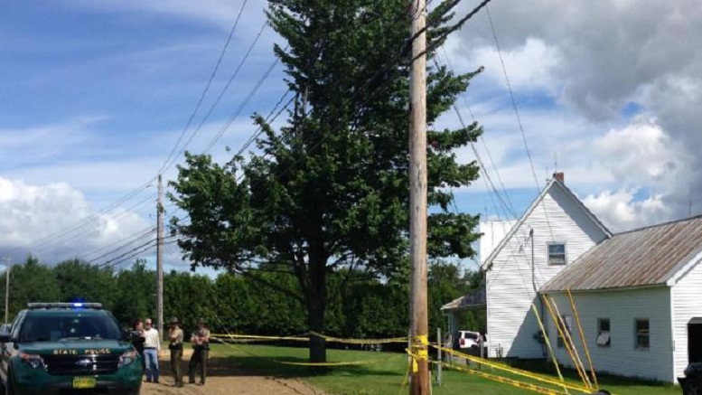 Authorities investigate the scene of multiple deaths at a home in Berlin Vt. on Saturday Aug. 8 2015. The Vermont State Police said Saturday they are assisting the Berlin Police Department with a death investigation but didn't provide any additi