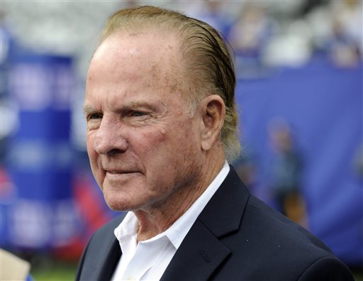 Hall of Famer Frank Gifford dies at 84